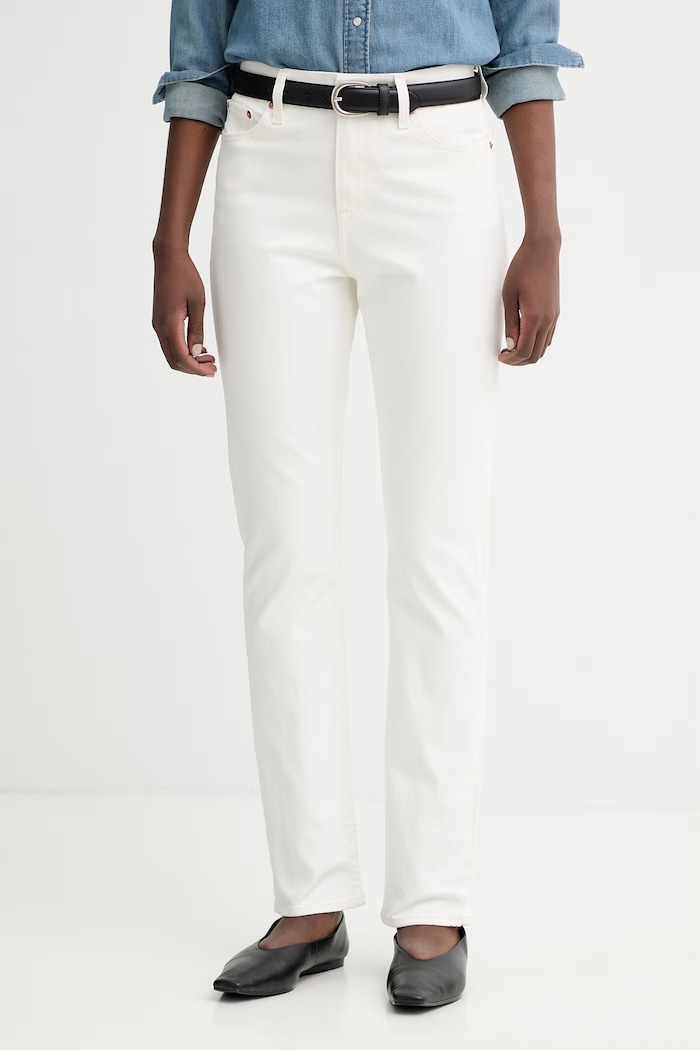 Levi's jeansy WEDGIE SLIM beżowy 003NE.0009