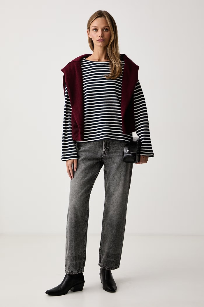 Levi's Jeansy relaxed fit damskie EASY DAD 005DC szary SS26