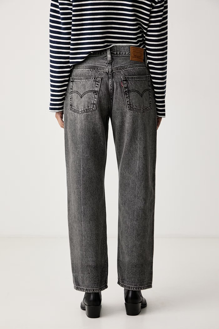 Odzież Levi's Jeansy relaxed fit damskie EASY DAD 005DC szary