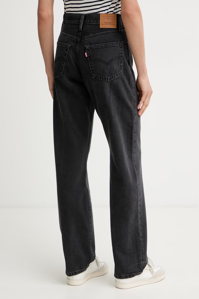 Oblečenie Levi's rifle relaxed fit dámske EASY DAD 005DC čierna