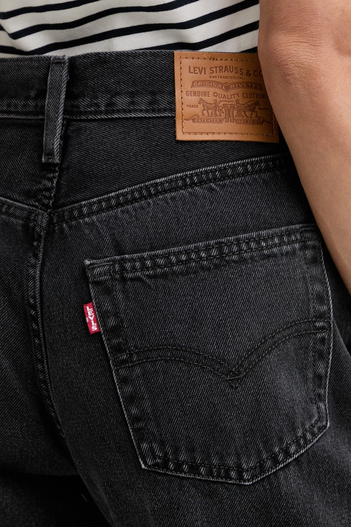 Levi's rifle relaxed fit dámske EASY DAD čierna 005DC