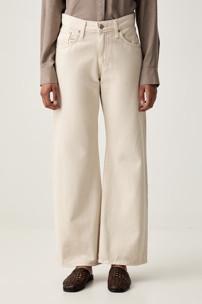 Levi's дънки дамски BAGGY DAD LASSO бежов 005DO