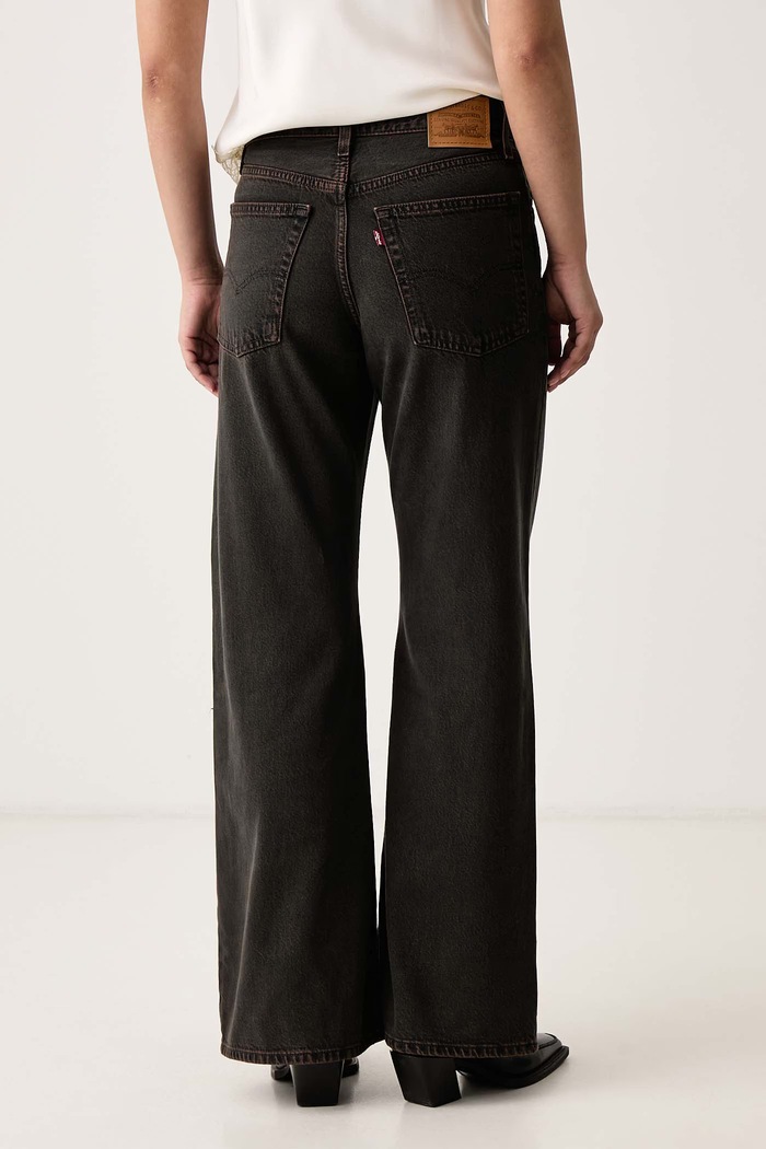 Odzież Levi's Jeansy damskie BAGGY DAD LASSO 005DO brązowy