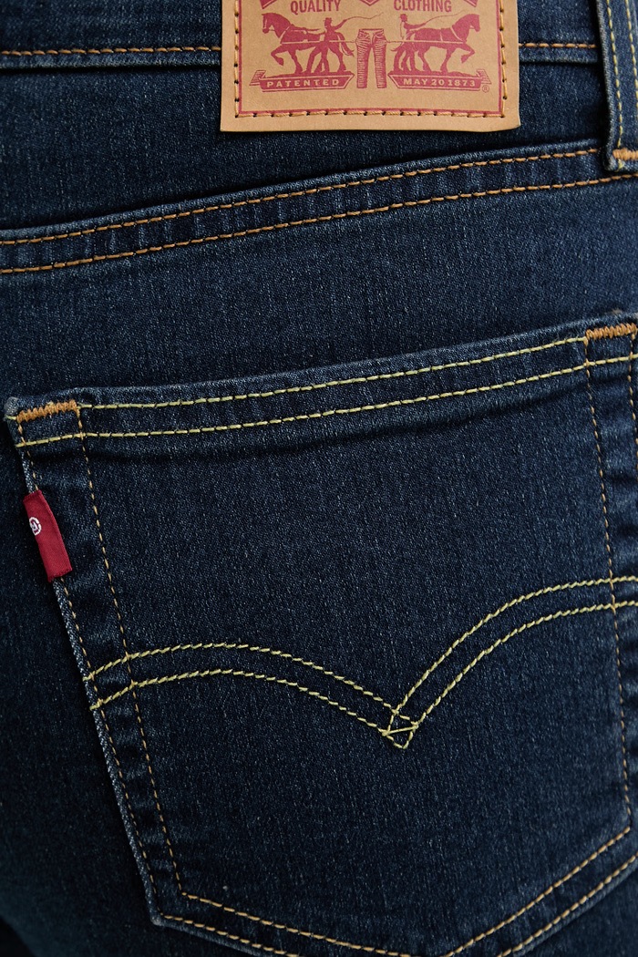 Levi's jeans 721 HIGH RISE SKINNY albastru 18882.0781