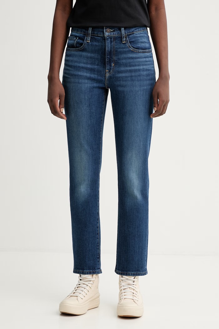 Rifle Levi's 724 HIGH RISE STRAIGHT modrá 18883.0439