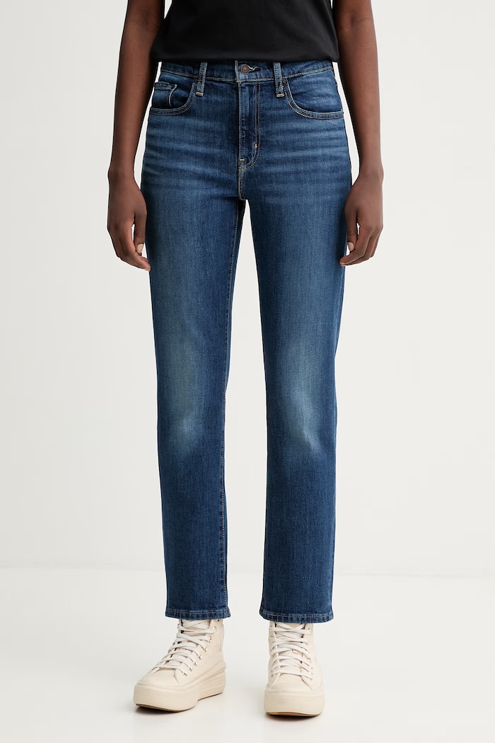 Rifle Levi's 724 HIGH RISE STRAIGHT modrá 18883.0439