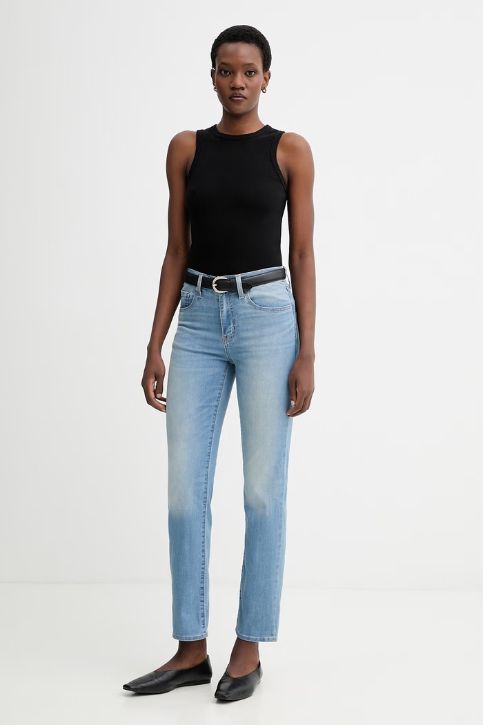 Levi's jeans 724 HIGH RISE STRAIGHT 18883.0441 albastru SS26