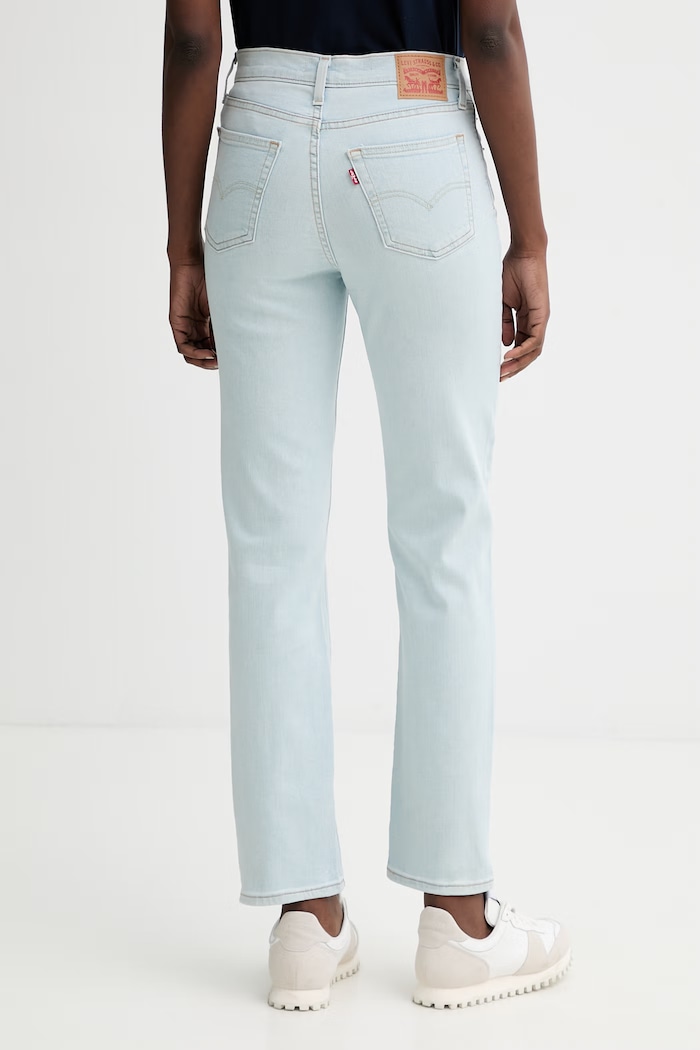 Îmbrăcăminte Levi's jeans 724 HIGH RISE STRAIGHT 18883.0445 albastru