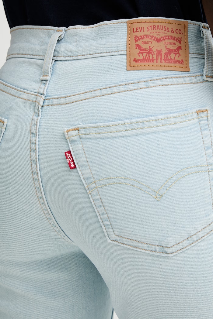 Levi's jeans 724 HIGH RISE STRAIGHT albastru 18883.0445
