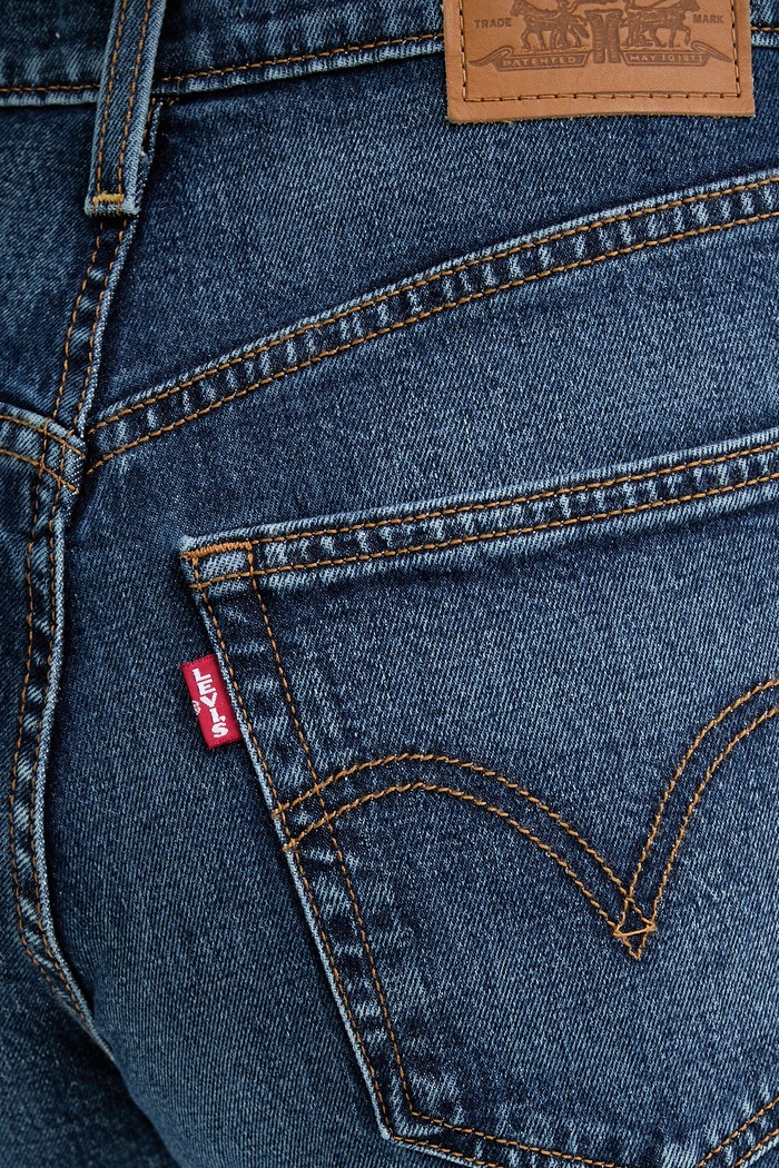 Levi's jeans RIBCAGE FULL LENGTH albastru 79078.0061