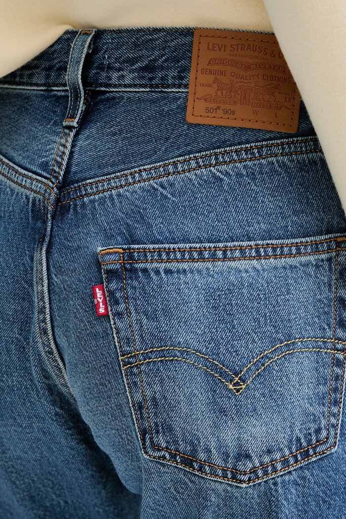 Levi's jeans 501® 90S LIGHTWEIGHT albastru A8421.0014
