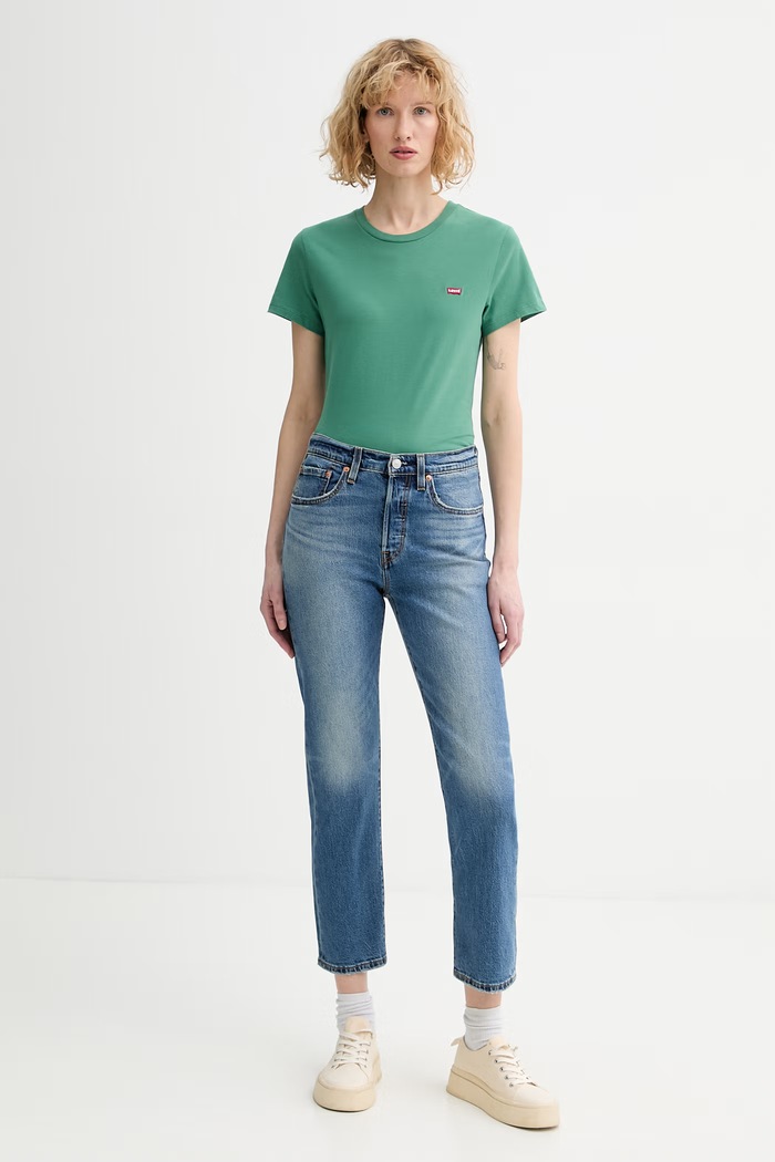 Levi's jeans 501® CROP LIGHTWEIGHT A8746.0005 albastru SS26