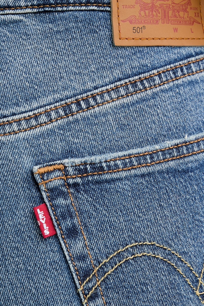 Levi's jeans 501® CROP LIGHTWEIGHT albastru A8746.0005