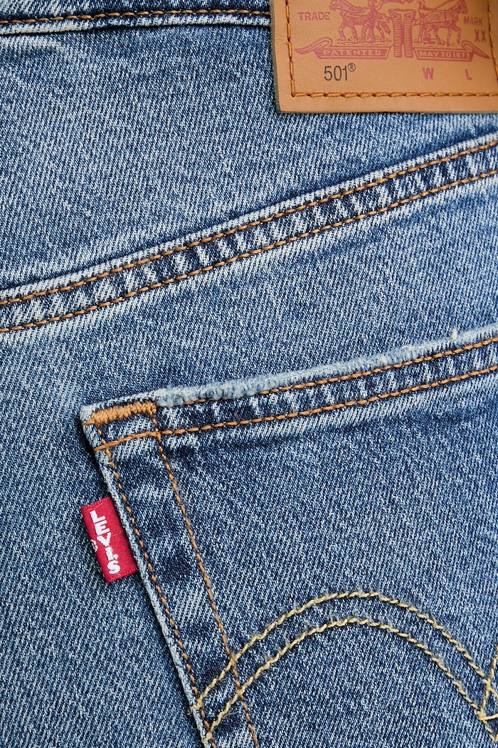 Levi's jeans 501® CROP LIGHTWEIGHT albastru A8746.0005
