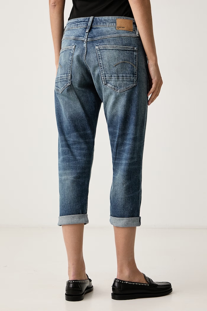Odzież G-Star Jeansy boyfriend damskie Kate Boyfriend D15264.E205 niebieski