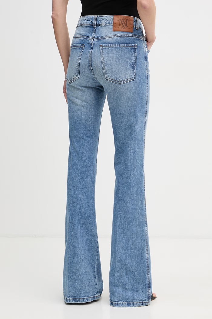 Îmbrăcăminte Max&Co. blugi bootcut pentru femei MCOSEGGIO 2616181031200 albastru