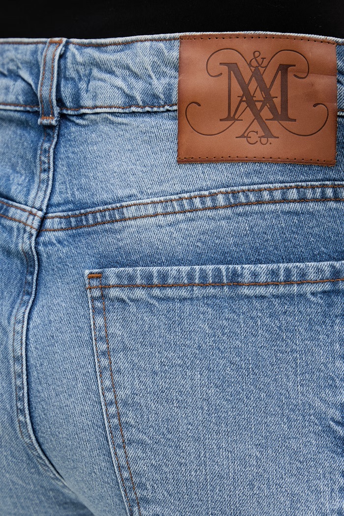 Max&Co. blugi bootcut pentru femei MCOSEGGIO 2616181031200 albastru