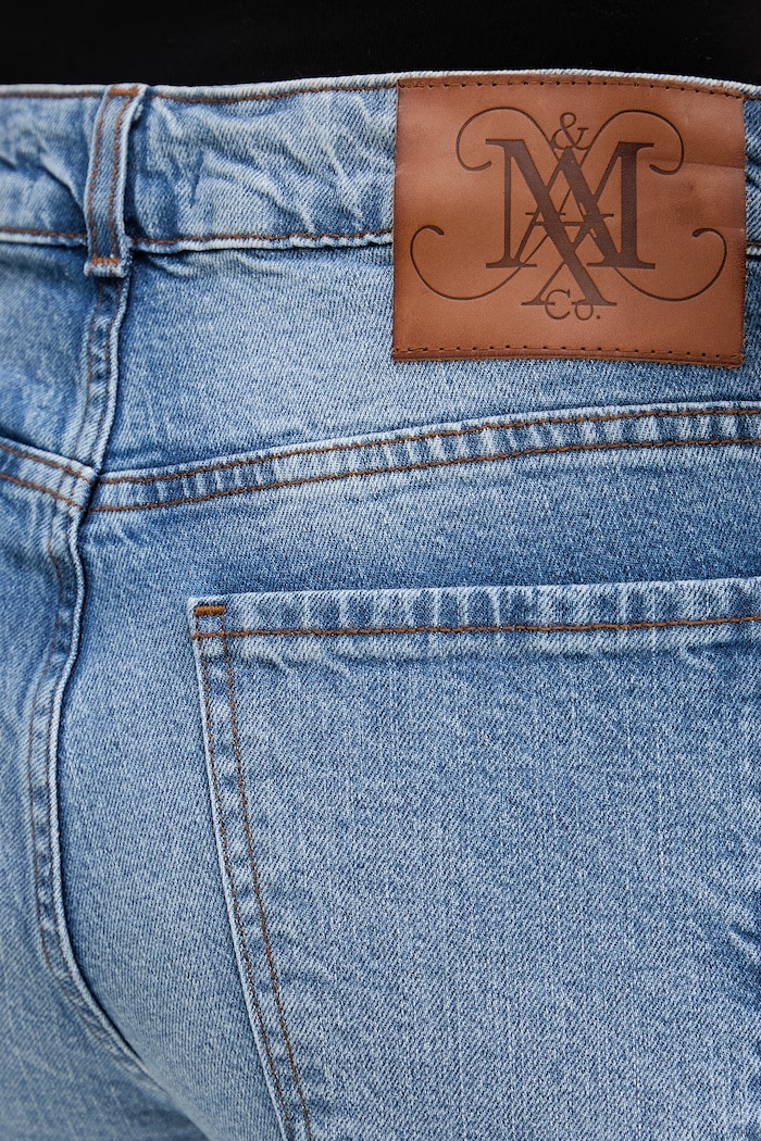 Max&Co. blugi bootcut pentru femei MCOSEGGIO 2616181031200 albastru