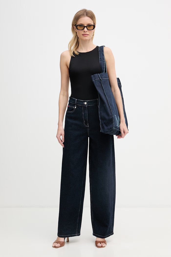 Max&Co. blugi relaxed fit pentru femei MCOCRUSCA 2616181013200 bleumarin SS26