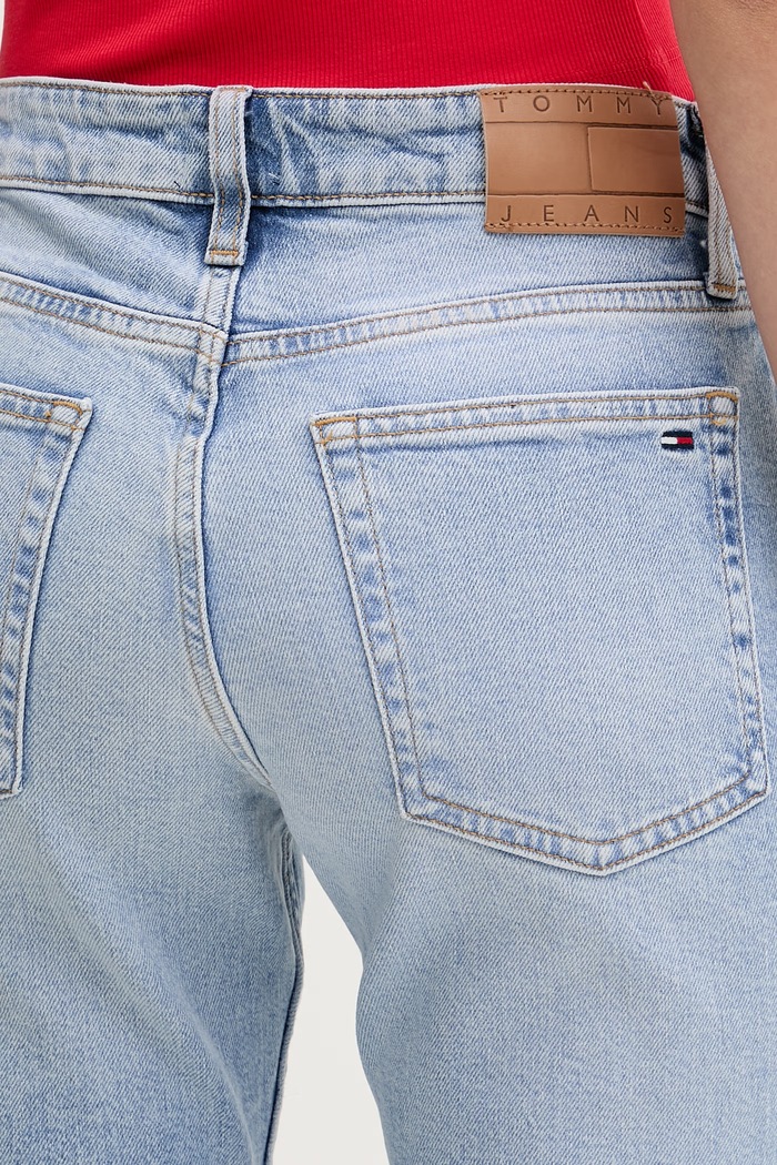 Tommy Jeans rifle bootcutové detské modrá DW0DW22652