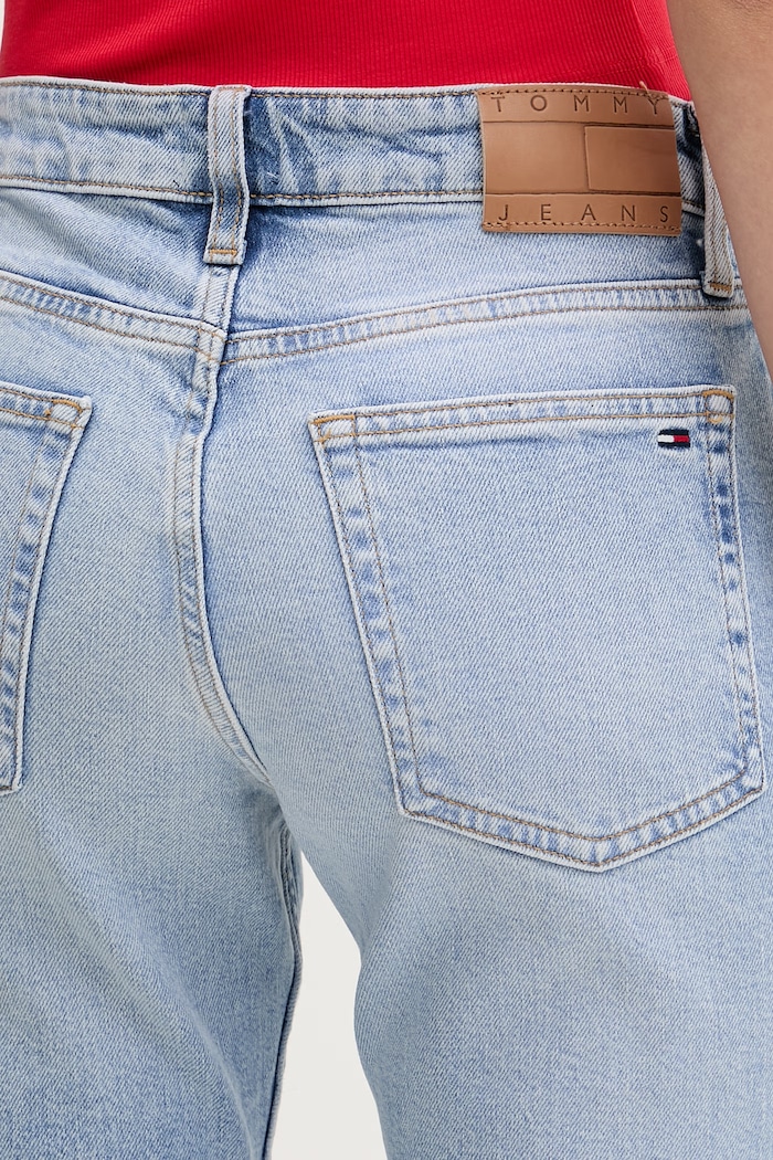 Tommy Jeans rifle bootcutové detské modrá DW0DW22652
