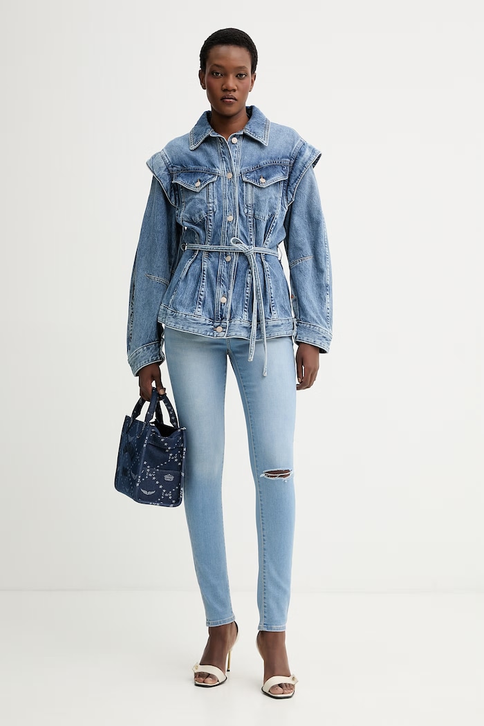 Rifle Levi's 721 HIGH RISE SKINNY 18882.0888 modrá AA00