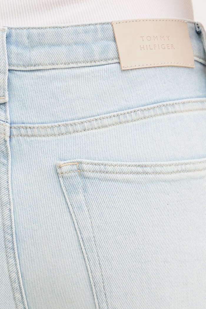 Tommy Hilfiger rifle bootcut dámske modrá WW0WW50625