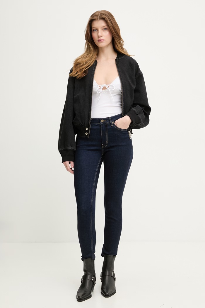 Guess Jeans blugi damă W5YA92.D7041 bleumarin SS26