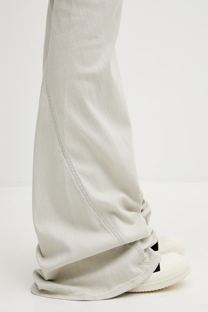 Rick Owens DRKSHDW jeans Bias beige DS01F4302.SDMW