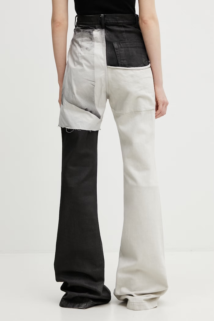 Odjeća Rick Owens DRKSHDW Bolan traperice za žene DS01F4311.COMW3A crna