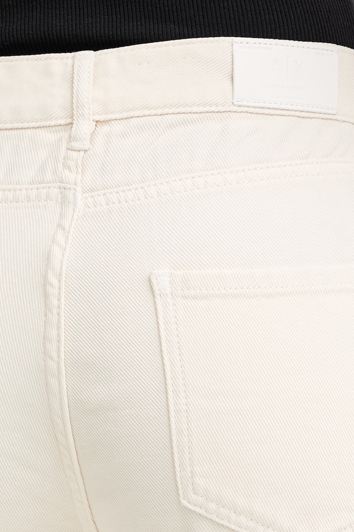 Armani Exchange blugi relaxed fit pentru femei bej XW000073.AF12858