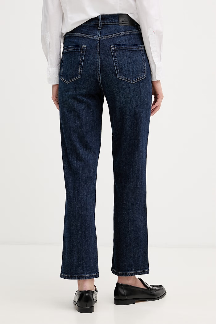 Oblečenie DKNY rifle straight dámske DJ5B4109 tmavomodrá