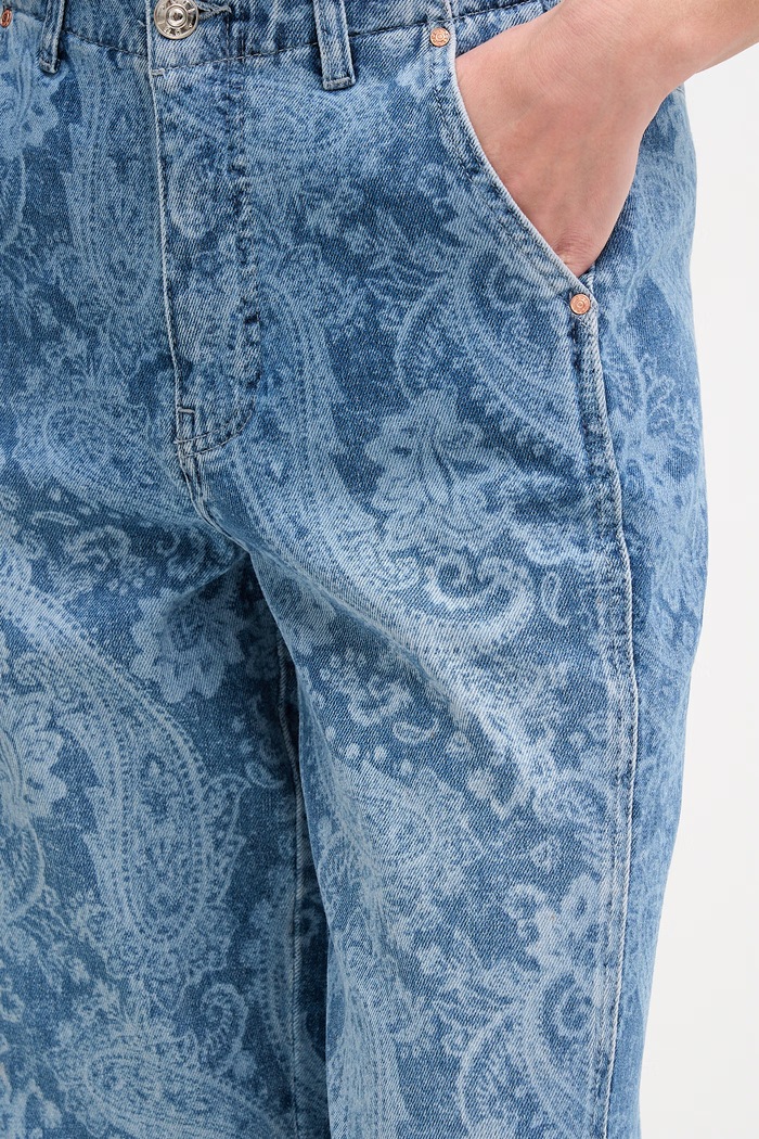 OUI Rifle relaxed fit dámske modrá 96558