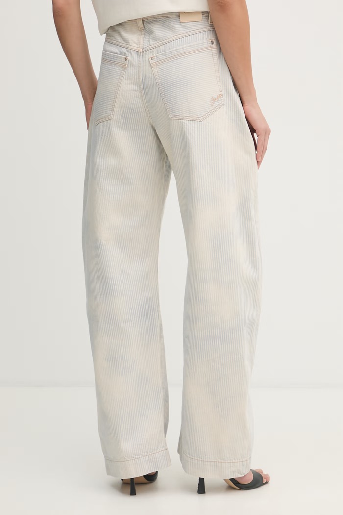 Odzież BOSS Orange jeansy relaxed fit damskie C CARGO BALLOON 2.0 50558724 niebieski