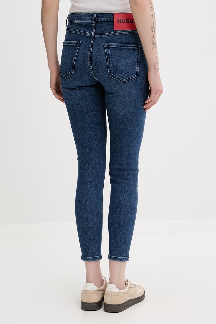 Oblečenie HUGO rifle skinny dámske 932 50516196 modrá