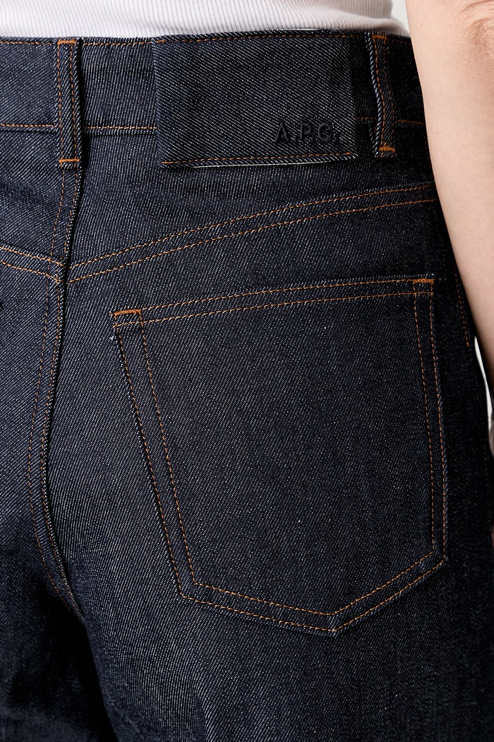 A.P.C. jeansy Jean Clyde granatowy COGDF.F09246