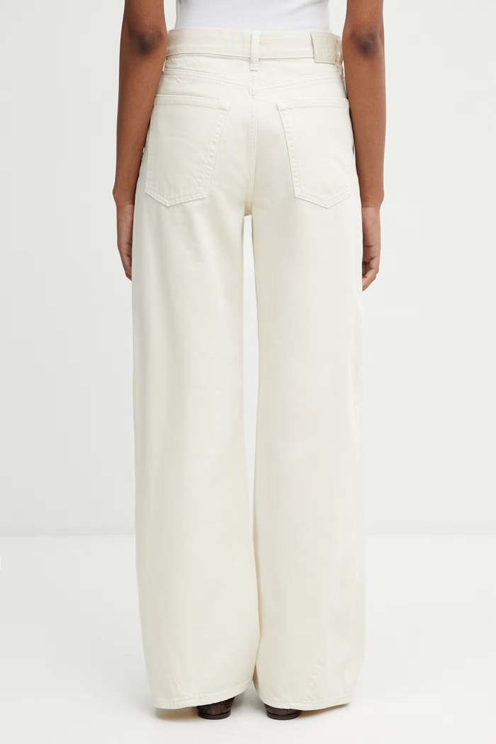 Clothing Anine Bing BRIE JEAN - CREAM relaxed fit jeans Women's A.06.12211.YLW31 beige