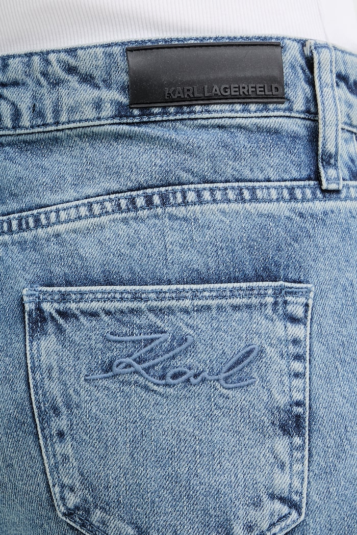 Karl Lagerfeld blugi slouchy femei B2W10080 albastru