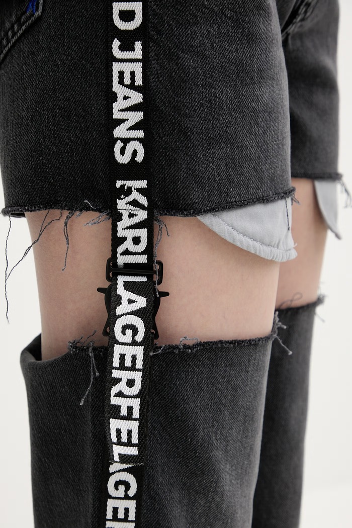 Karl Lagerfeld Jeans rifle rovné dámske B2W10083