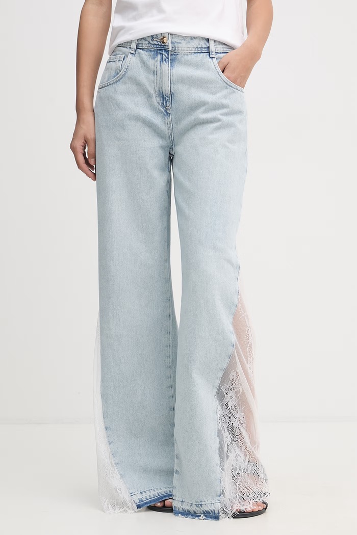 Blugirl Blumarine relaxed fit džíny dámské modrá RA6181.D5009