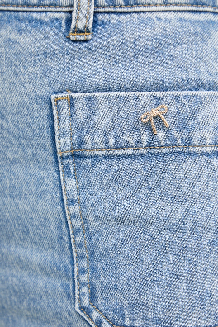 Morgan jeans dritti da donna blu PIJITO