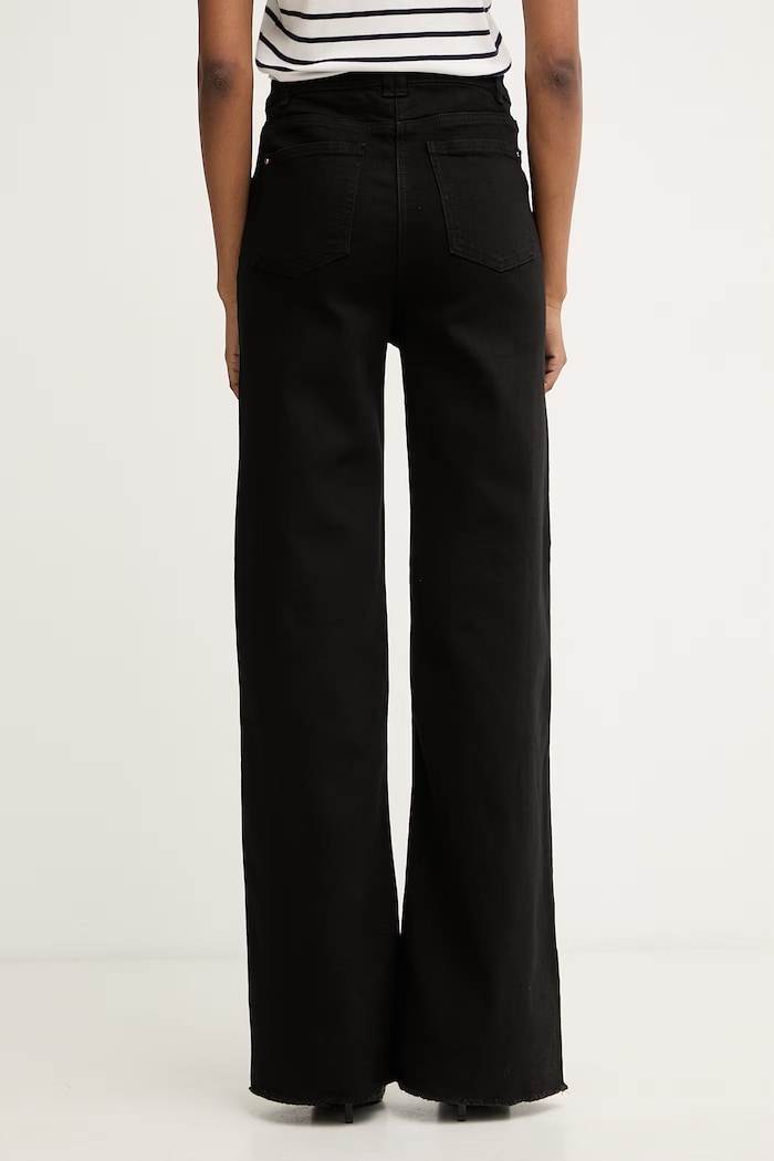 Abbigliamento Morgan wide leg da donna PIUMI nero