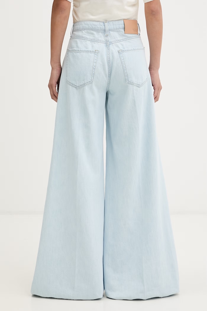 Îmbrăcăminte ViCOLO blugi wide leg pentru femei DAB5023 albastru