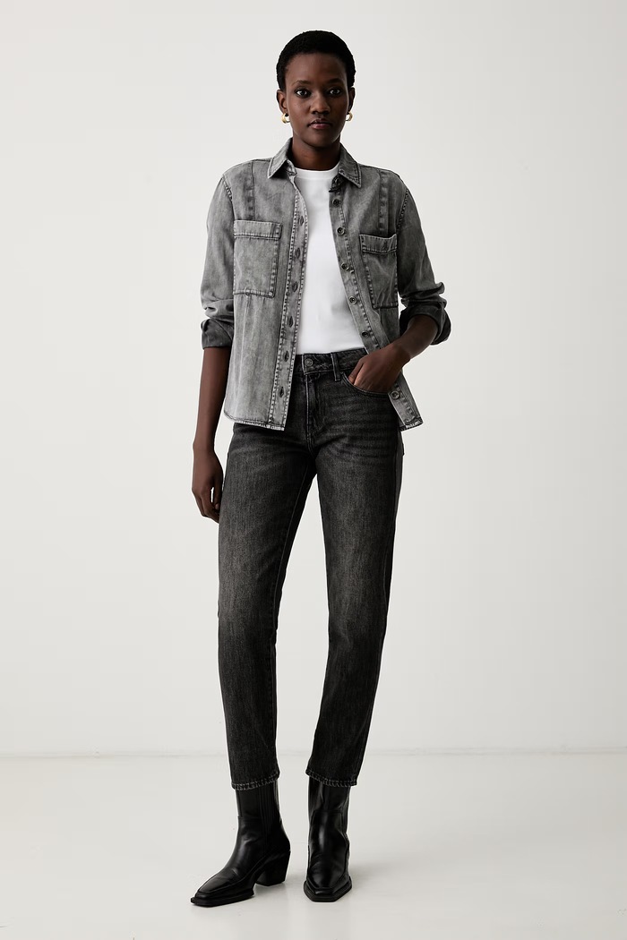 G-Star jeansy boyfriend damskie Kate Boyfriend D15264.E302 czarny SS26