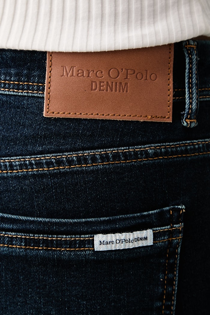 Jeansy slim fit damskie Marc O'Polo 5000006707 granatowy