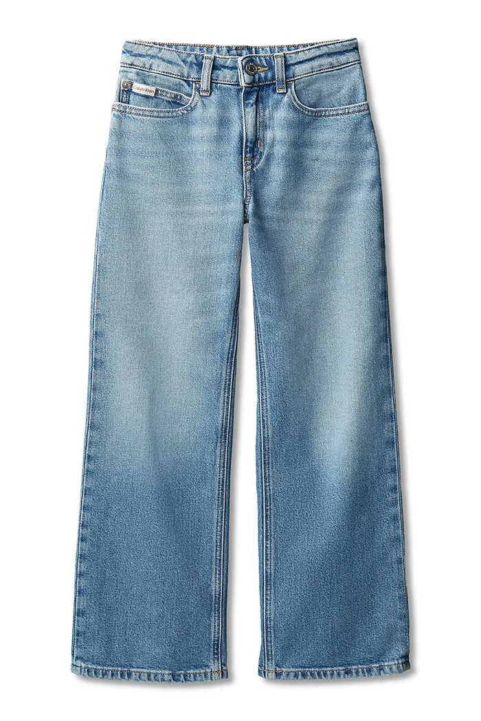 Calvin Klein Jeans gyerek farmer HR WIDE IG0IG03053.128.176.PPY2 kék SS26
