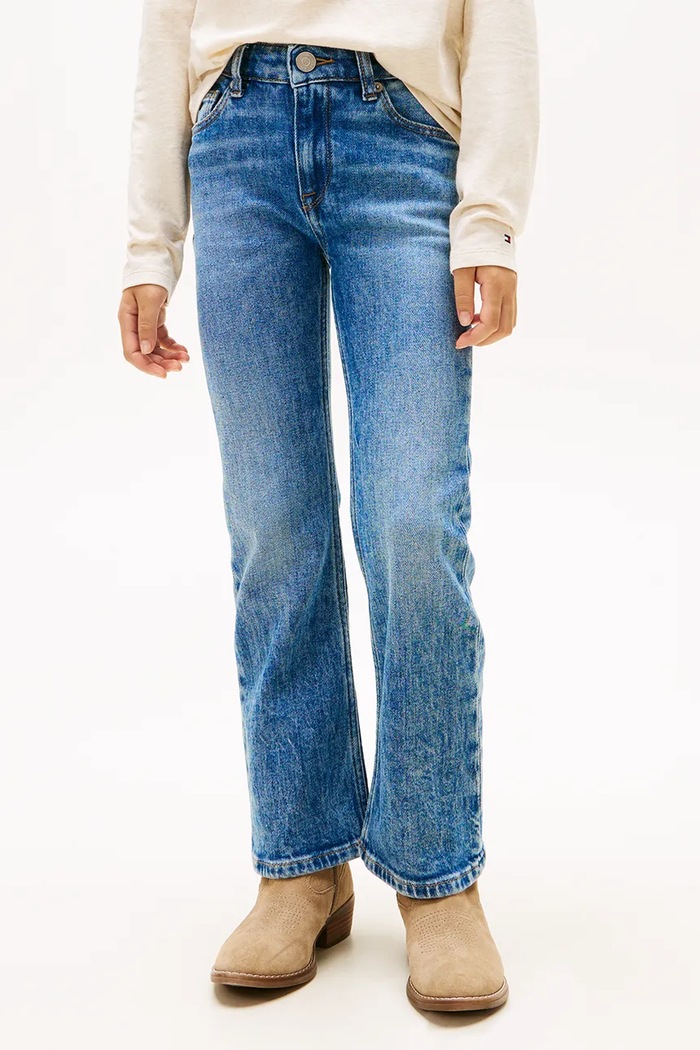 Tommy Hilfiger jeans copii FLARE reglabil albastru KG0KG09268.128.176.PPY2