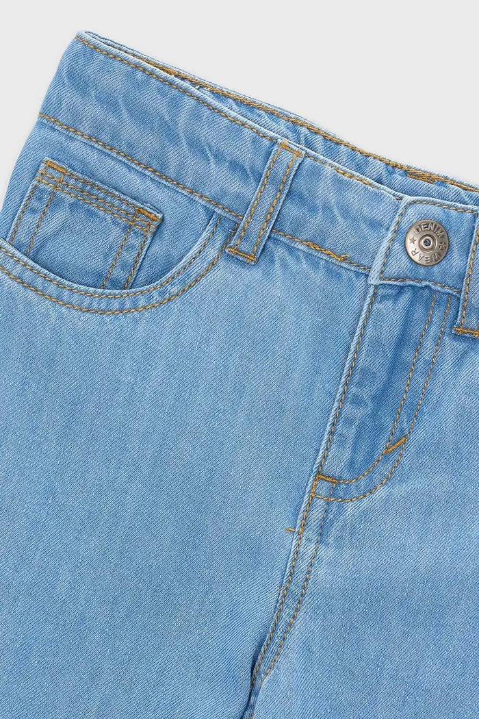 Fete Mayoral jeans copii 3590.6H.Mini.PPY2 albastru