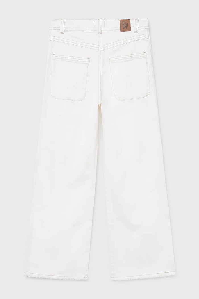 Fete Mayoral jeans copii 6549.8B.Junior.PPY2 bej