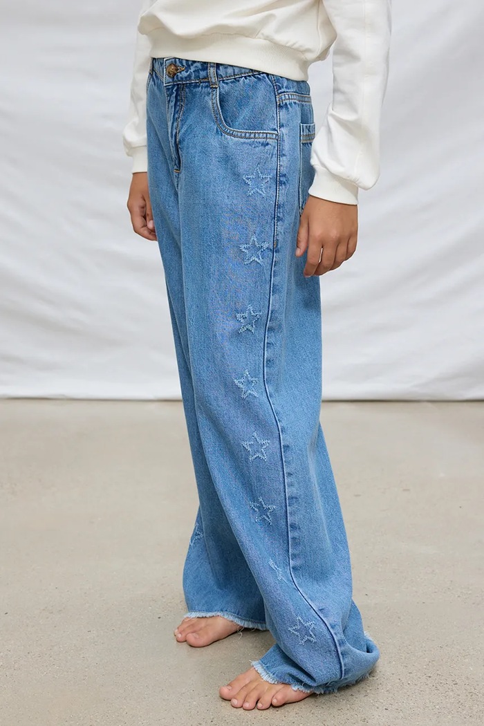Mayoral jeans copii 6557.8G.Junior.PPY2 albastru